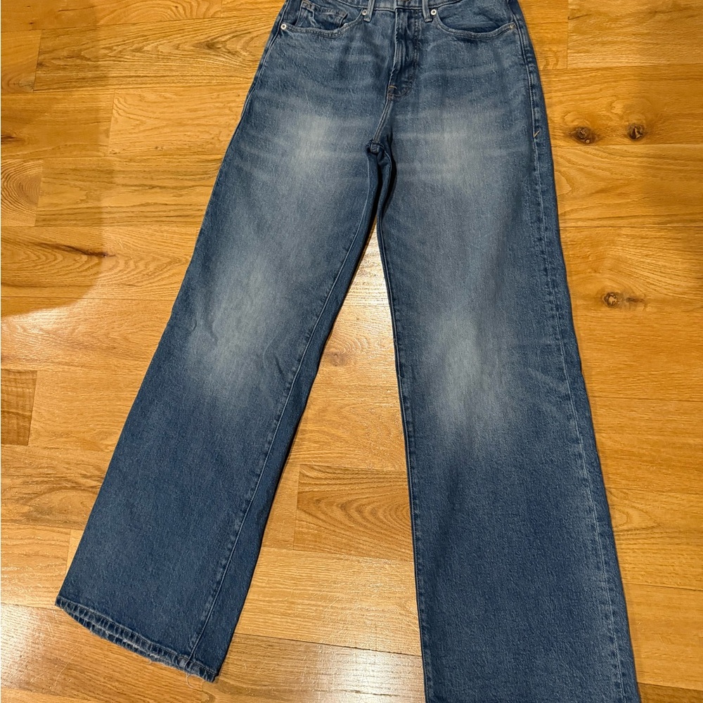 Good American Wide-Leg Jeans